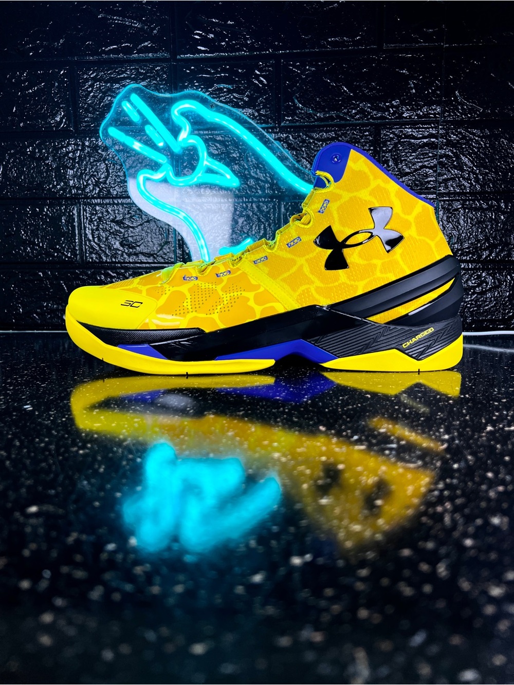 Under Armour Curry 2 “Double Bang” Men’s Basketball Shoes Gold 3026281-700 - 14